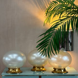 1970s large Murano pearl wall lights/ ceiling. LAST ONE AVAILABLE