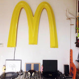 Rare Golden Arches. 1990s large McDonalds M from Notting Hill.