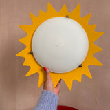 1980s sunshine wall light